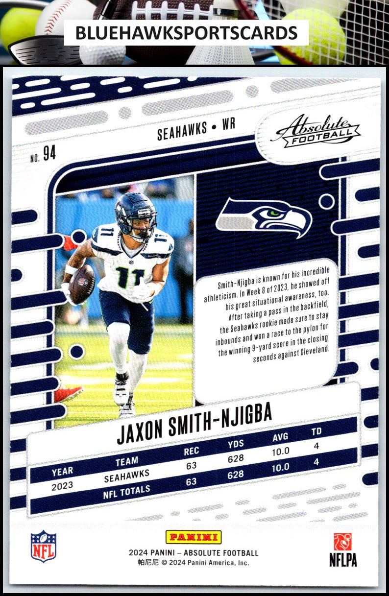 2024 Panini Absolute #94 Jaxon Smith-Njigba Retail
