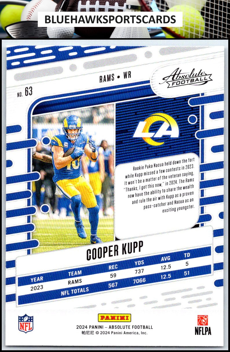 2024 Panini Absolute #63 Cooper Kupp Retail