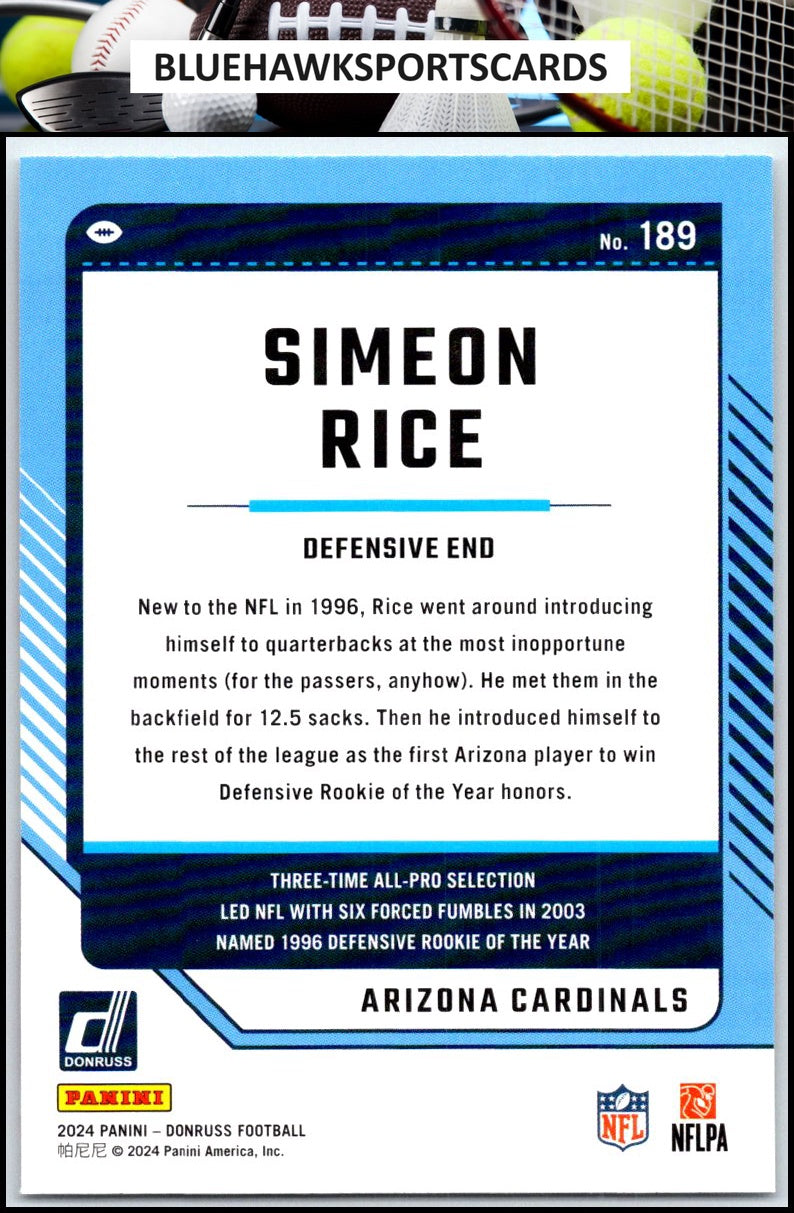 2024 Donruss #189 Simeon Rice