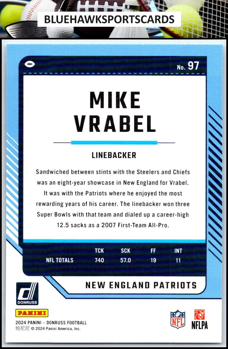 2024 Donruss #97 Mike Vrabel