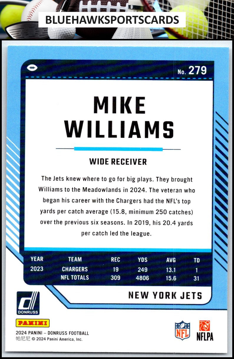 2024 Donruss #279 Mike Williams