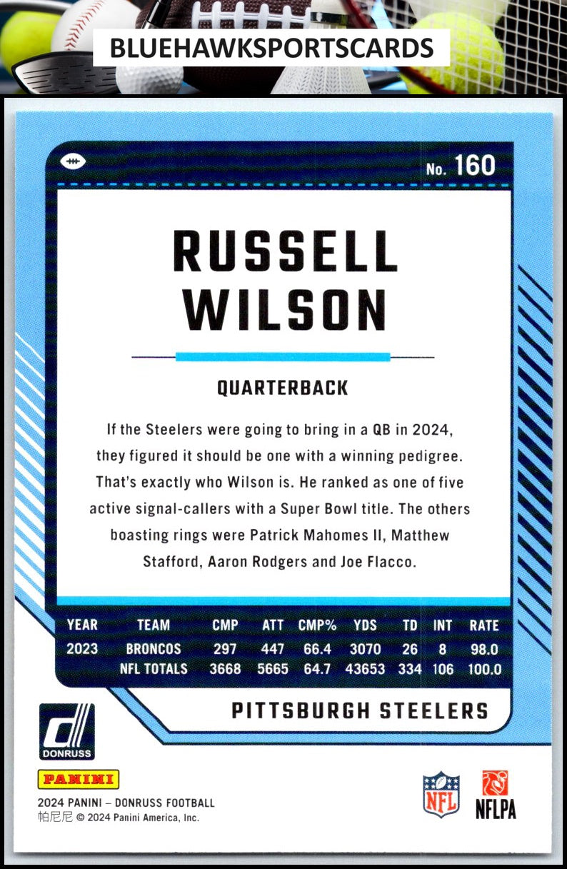 2024 Donruss #160 Russell Wilson