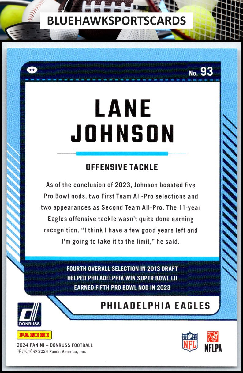 2024 Donruss #93 Lane Johnson