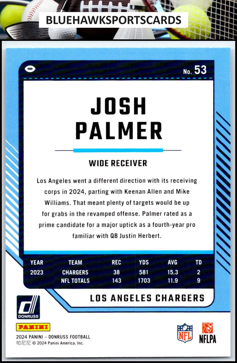 2024 Donruss #53 Josh Palmer