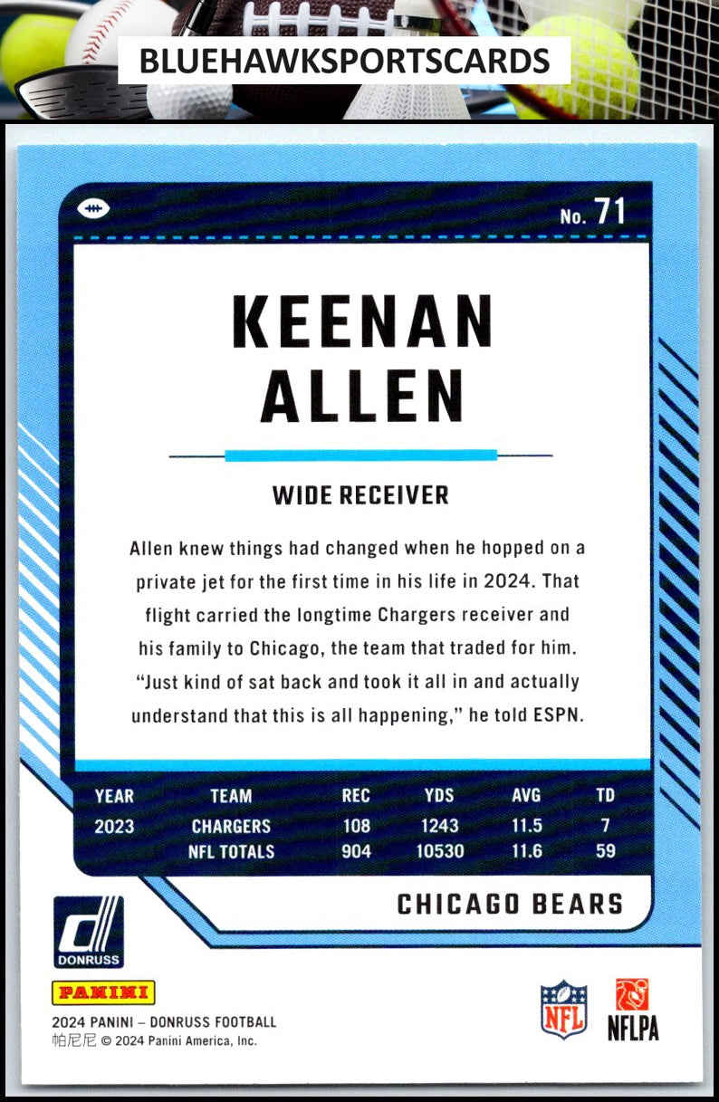 2024 Donruss #71 Keenan Allen