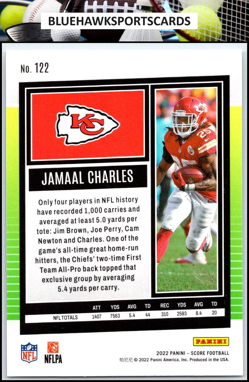 2022 Score #122 Jamaal Charles