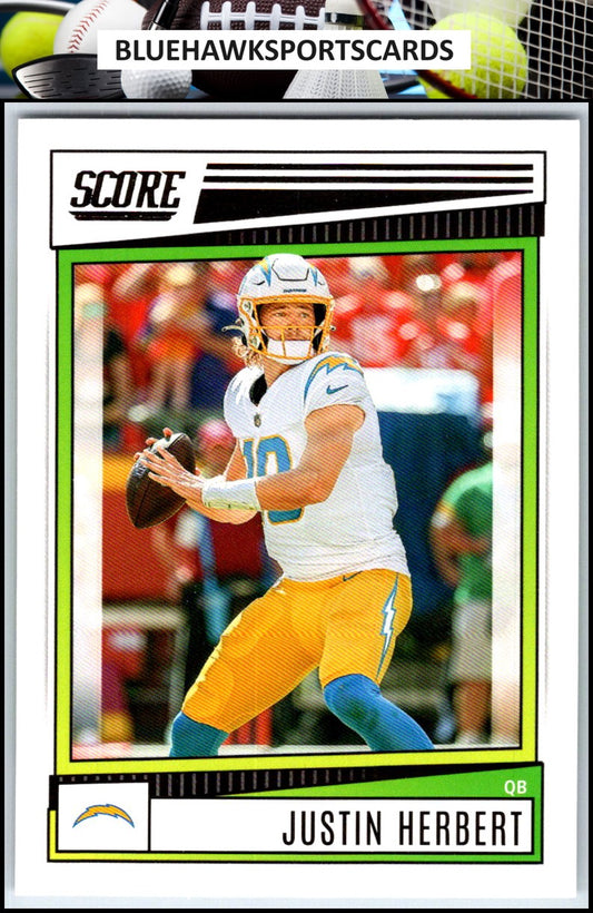 2022 Score #136 Justin Herbert