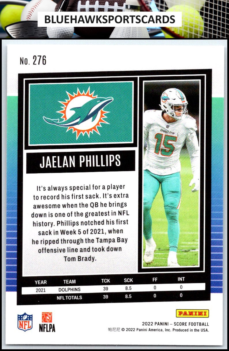 2022 Score #276 Jaelan Phillips