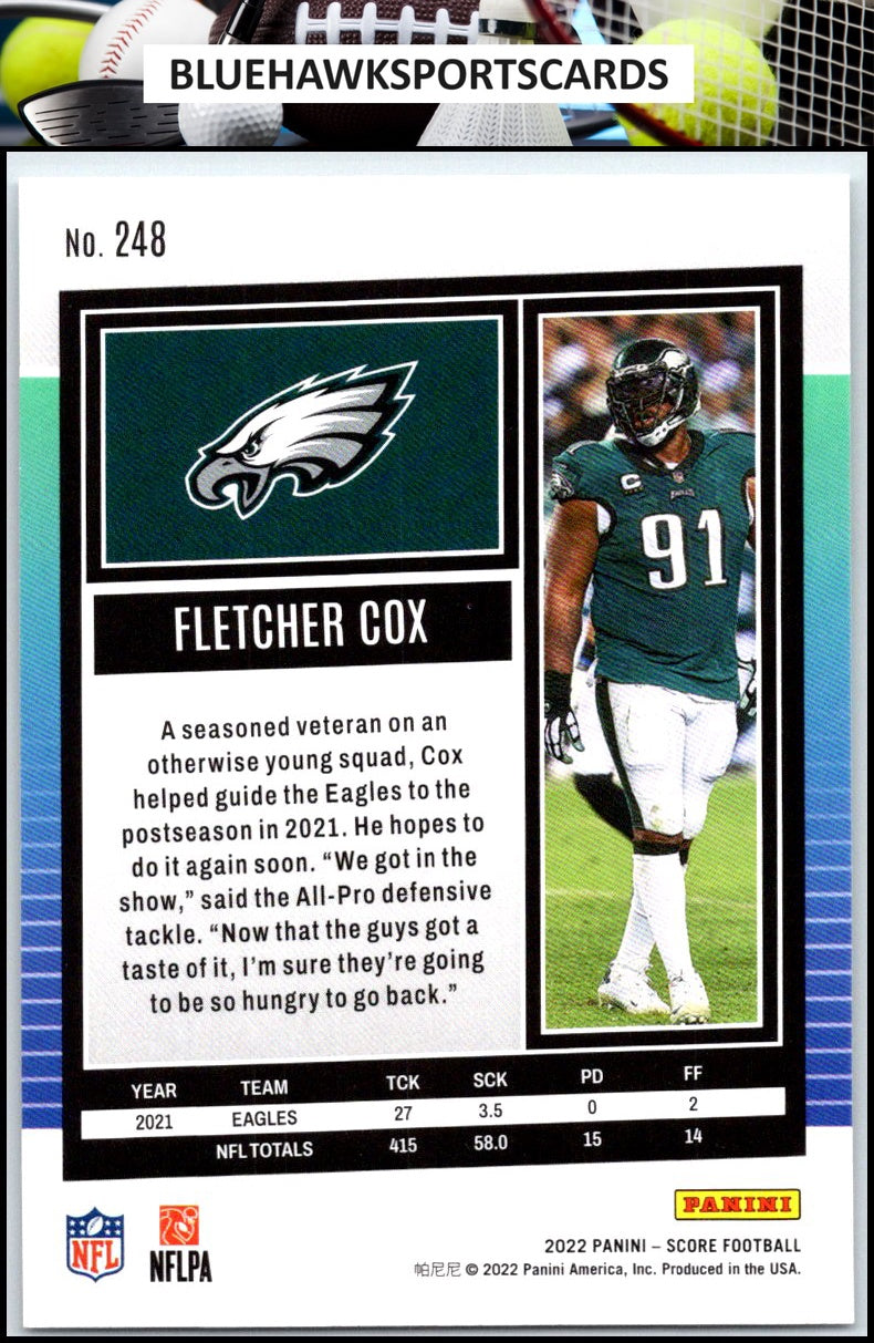 2022 Score #248 Fletcher Cox
