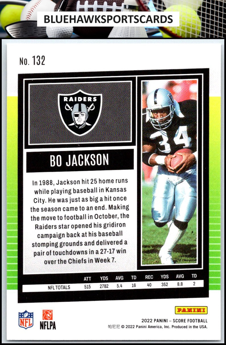 2022 Score #132 Bo Jackson