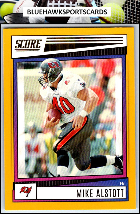 2022 Score #73 Mike Alstott Gold
