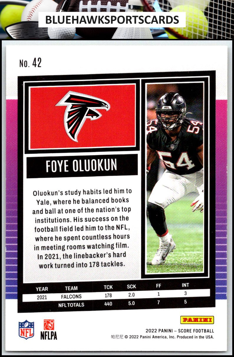 2022 Score #42 Foye Oluokun Gold