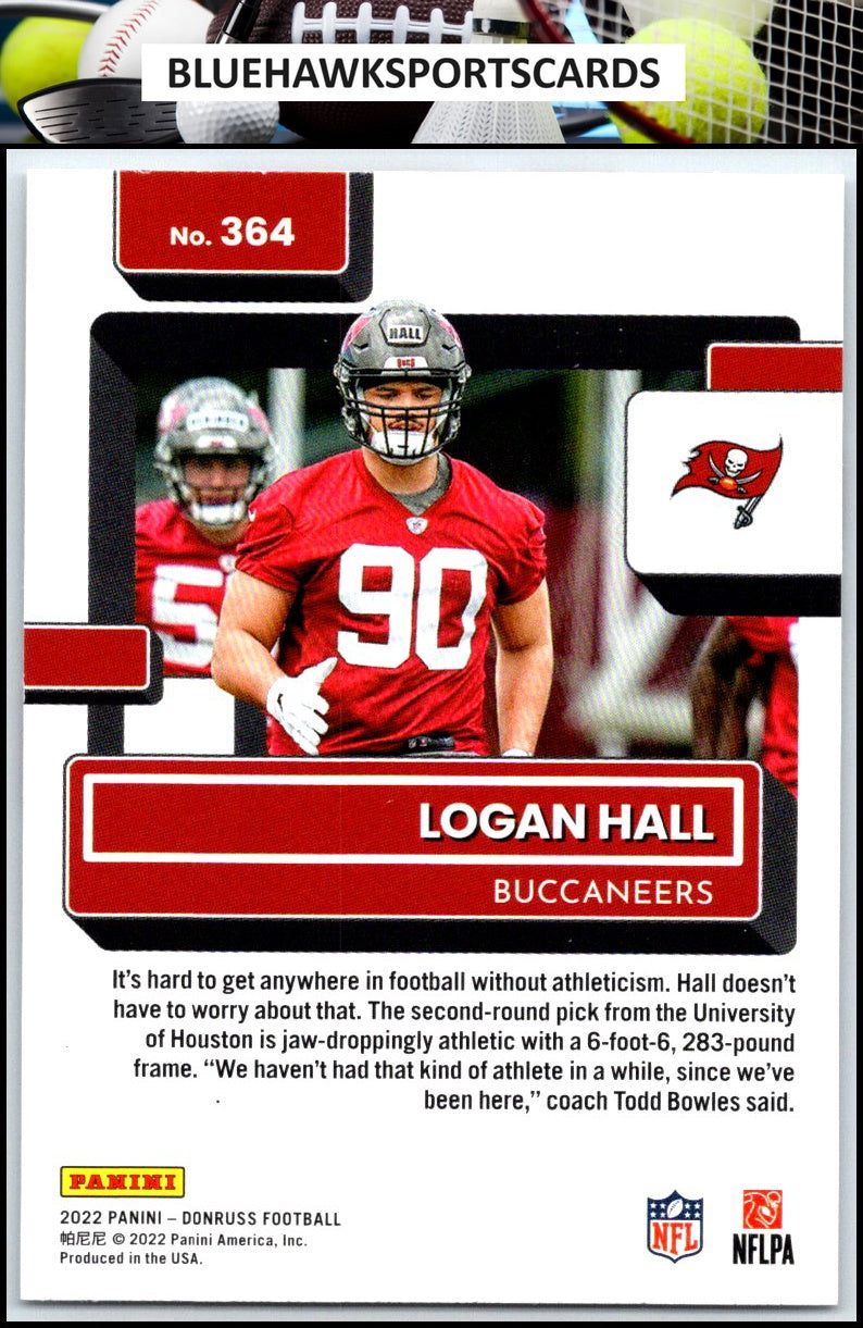 2022 Donruss #364 Logan Hall