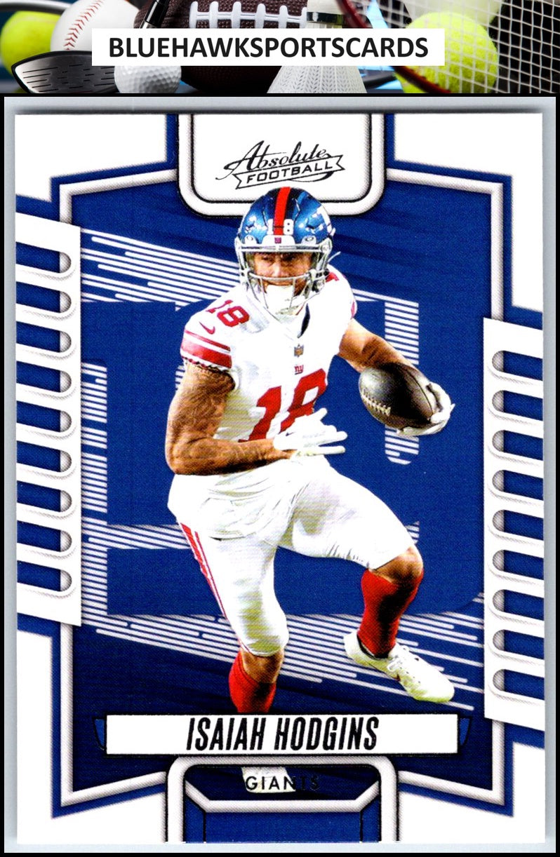 2023 Panini Absolute #90 Isaiah Hodgins Retail