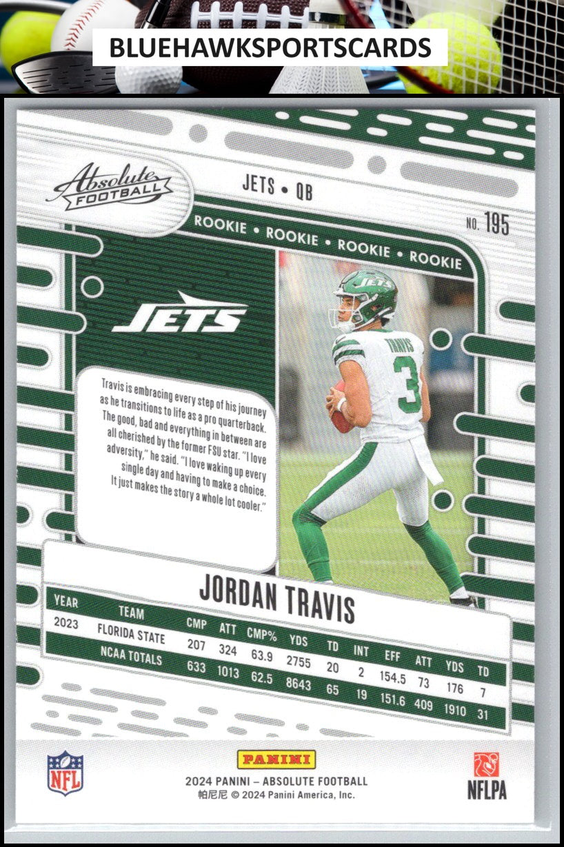 2024 Panini Absolute #195 Jordan Travis Retail