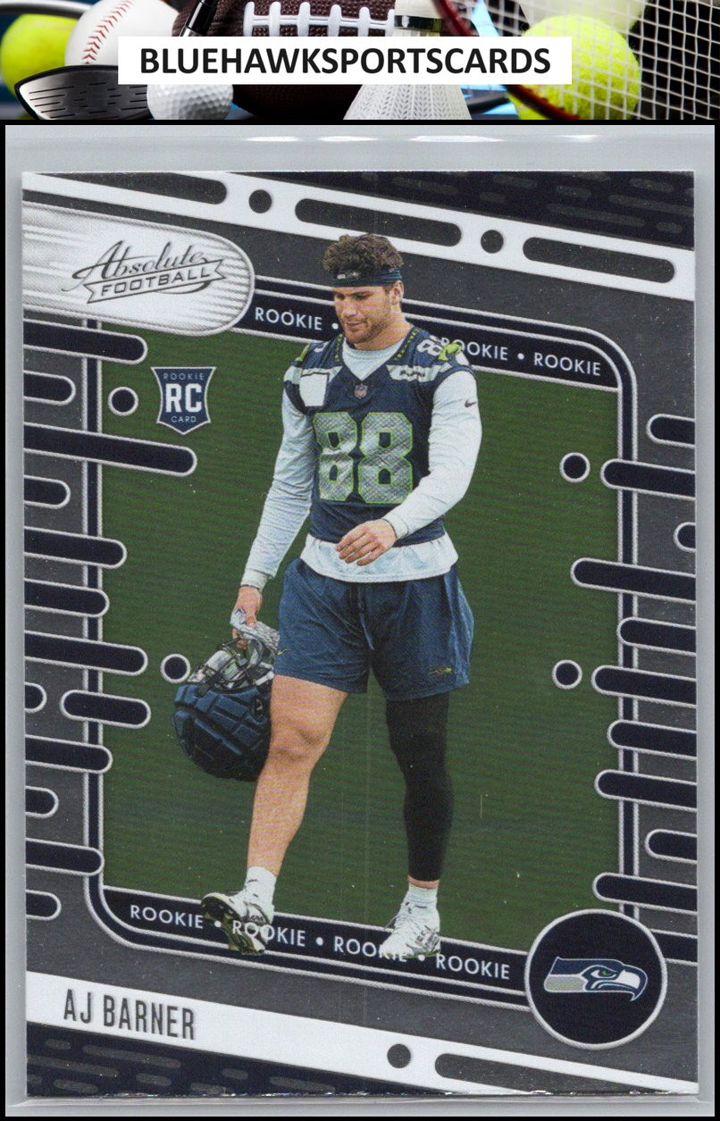 2024 Panini Absolute #184 AJ Barner Retail