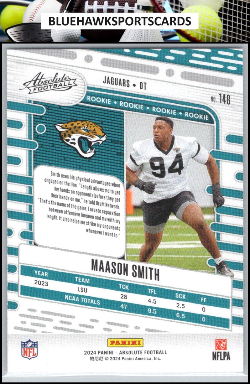 2024 Panini Absolute #148 Maason Smith Retail