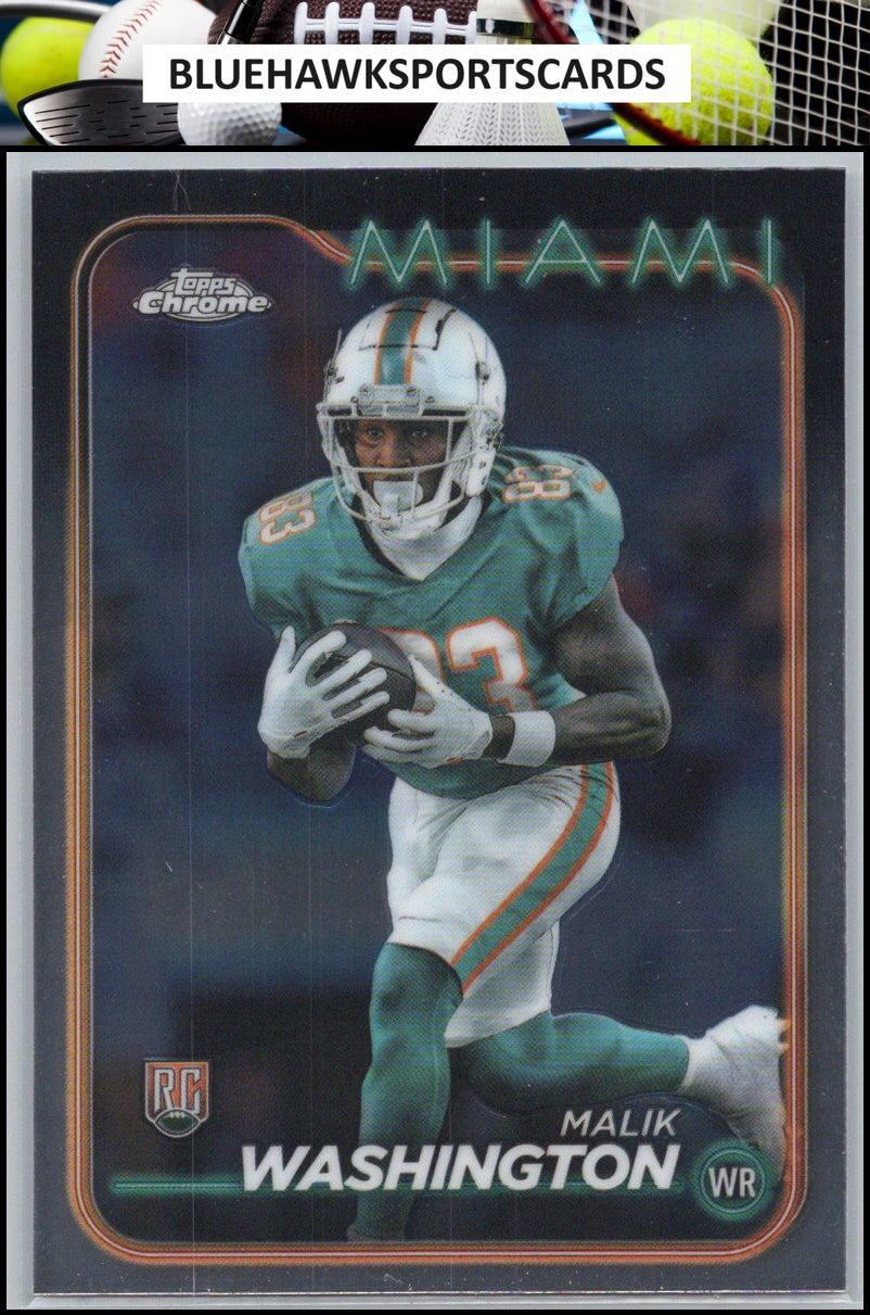2024 Topps Chrome #254 Malik Washington
