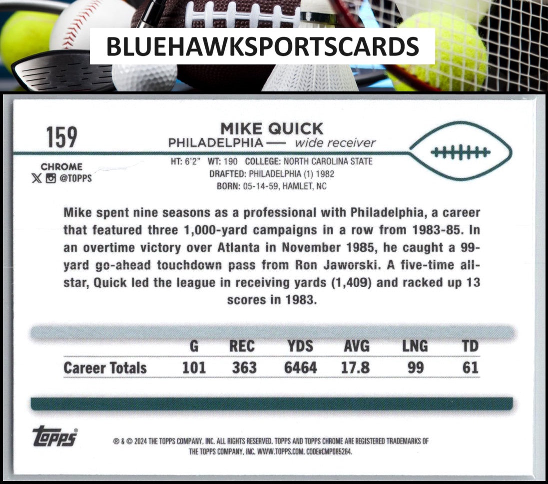 2024 Topps Chrome #159 Mike Quick