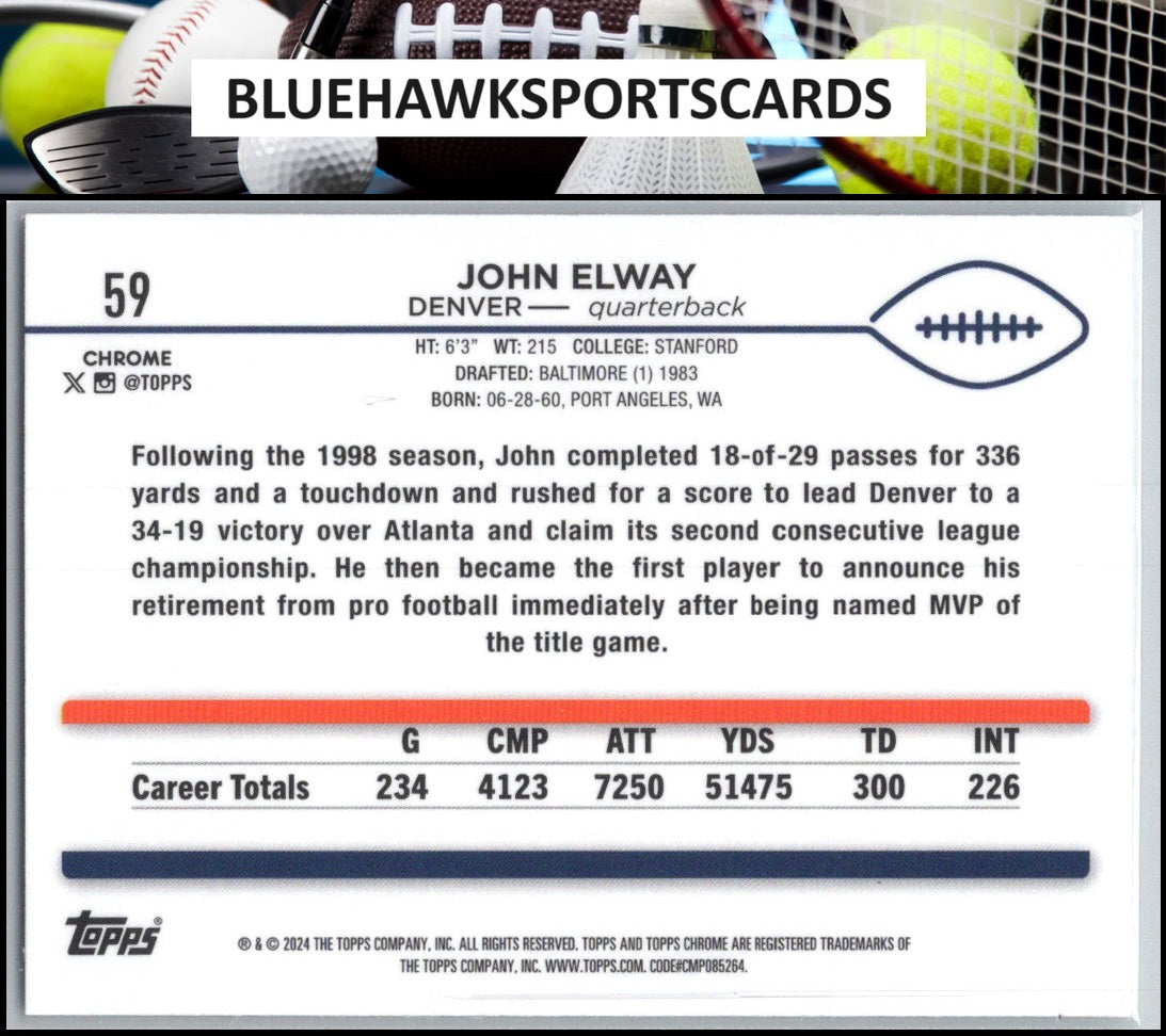 2024 Topps Chrome #59 John Elway