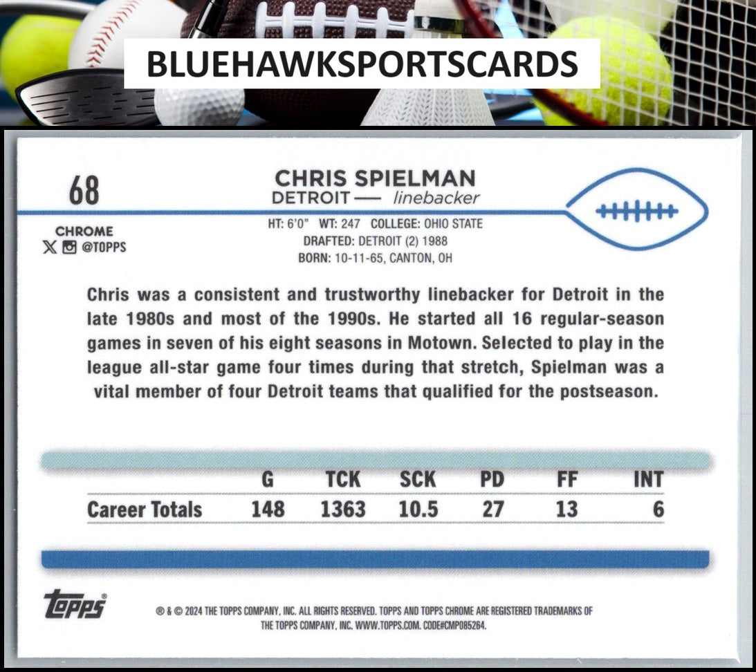 2024 Topps Chrome #68 Chris Spielman
