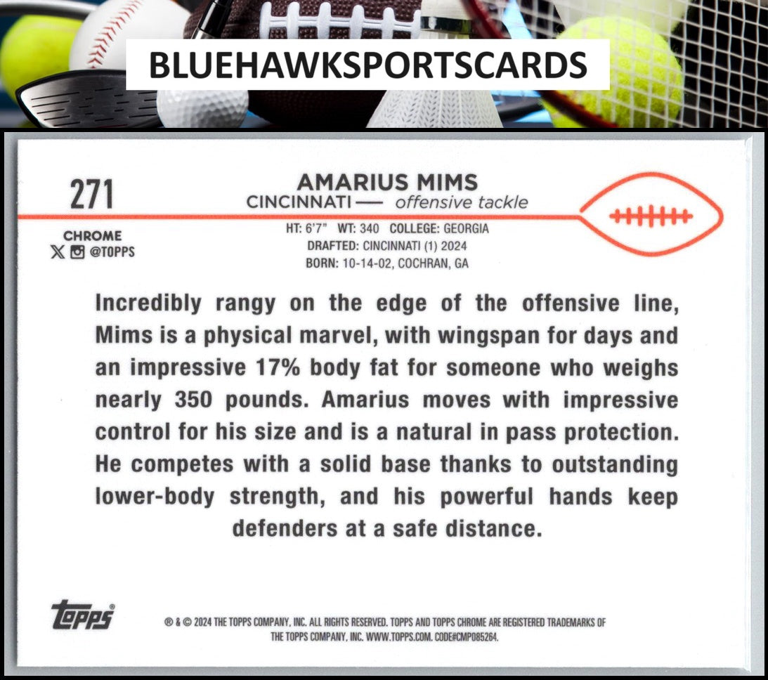 2024 Topps Chrome #271 Amarius Mims