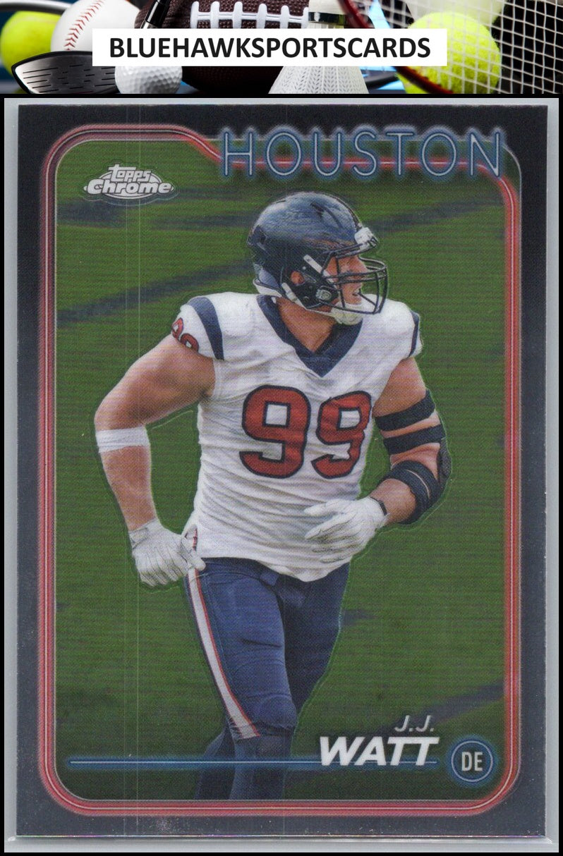 2024 Topps Chrome #82 J.J. Watt