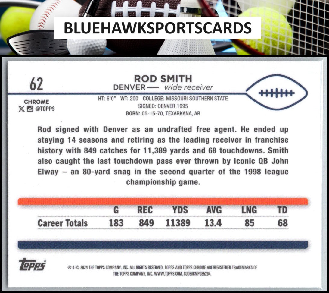 2024 Topps Chrome #62 Rod Smith