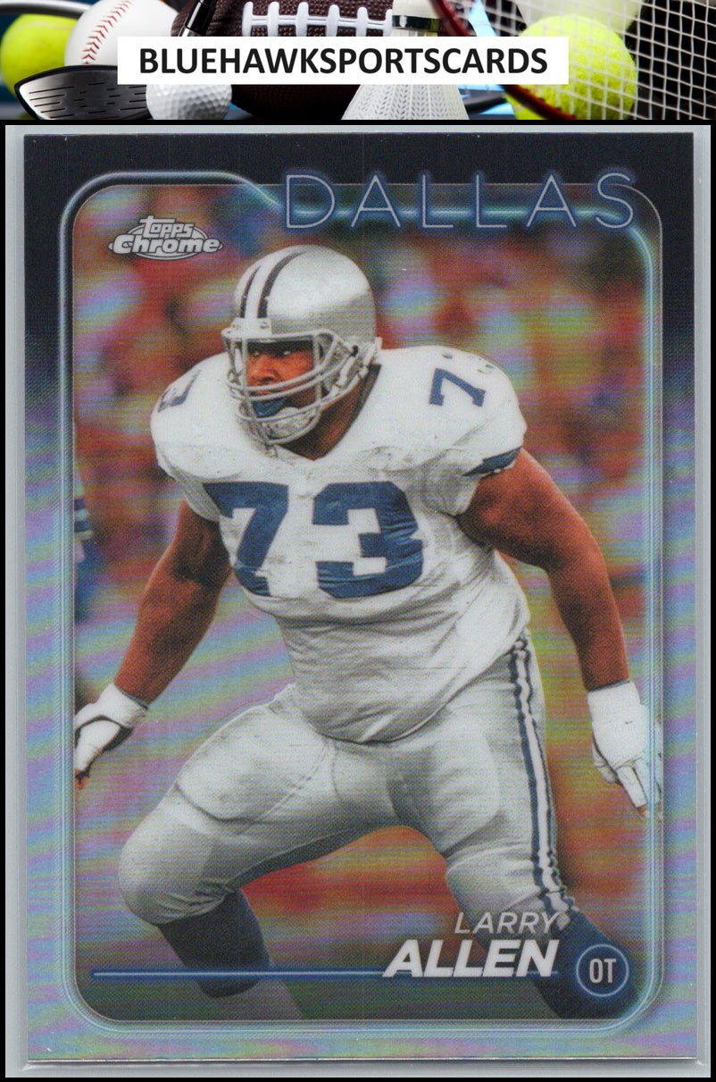 2024 Topps Chrome #58 Larry Allen Refractor