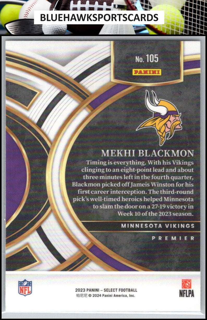 2023 Panini Select #105 Mekhi Blackmon