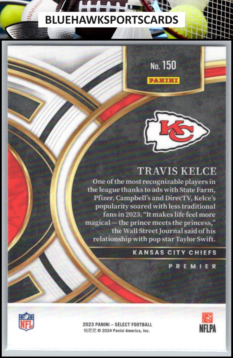 2023 Panini Select #150 Travis Kelce