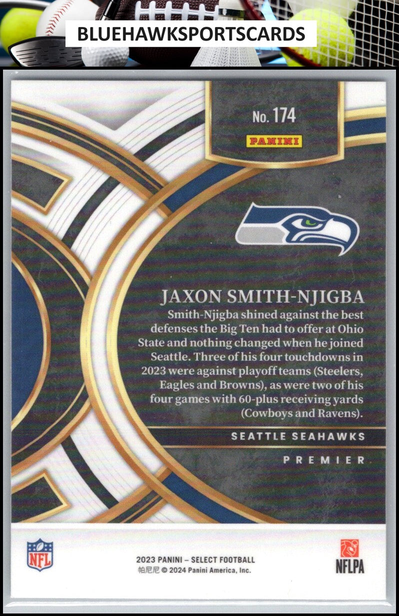 2023 Panini Select #174 Jaxon Smith-Njigba