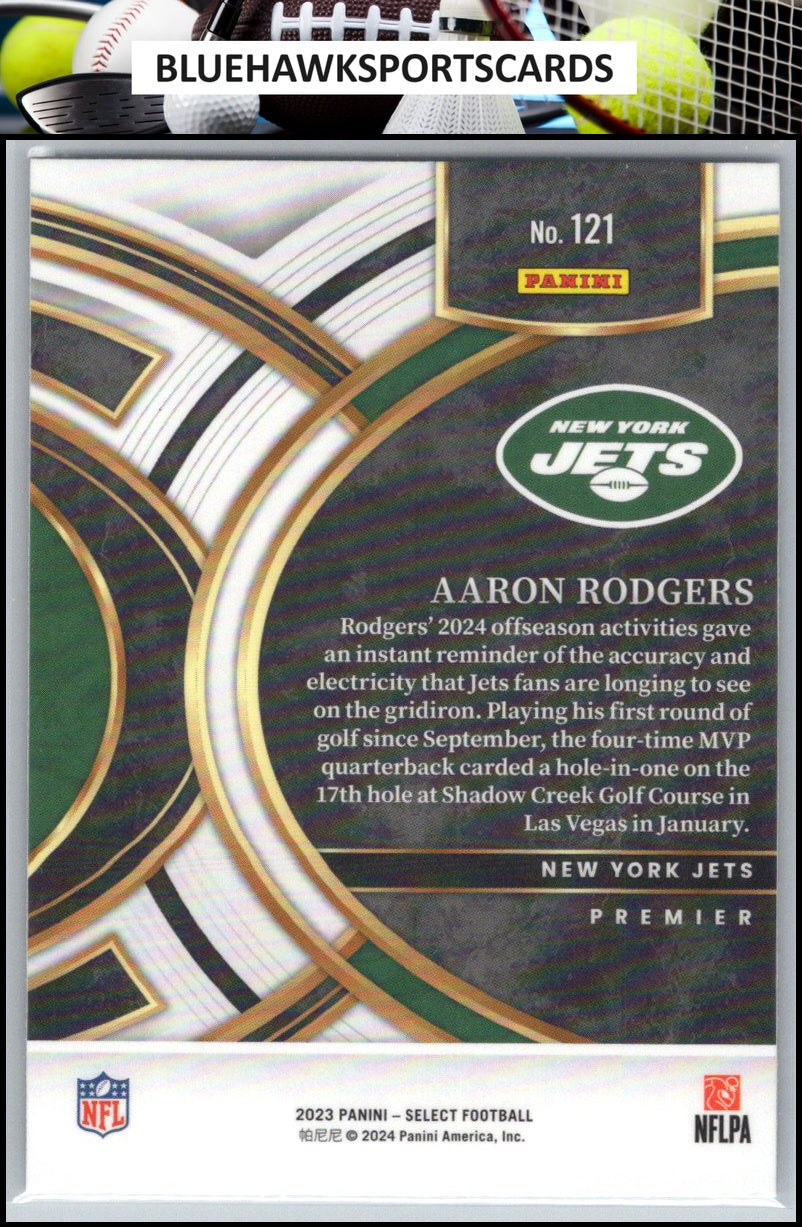 2023 Panini Select #121 Aaron Rodgers