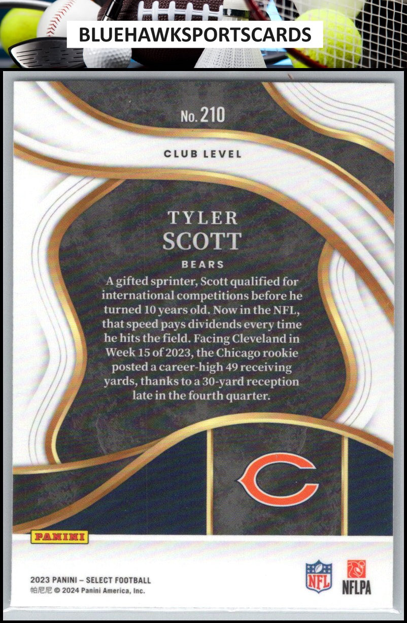 2023 Panini Select #210 Tyler Scott