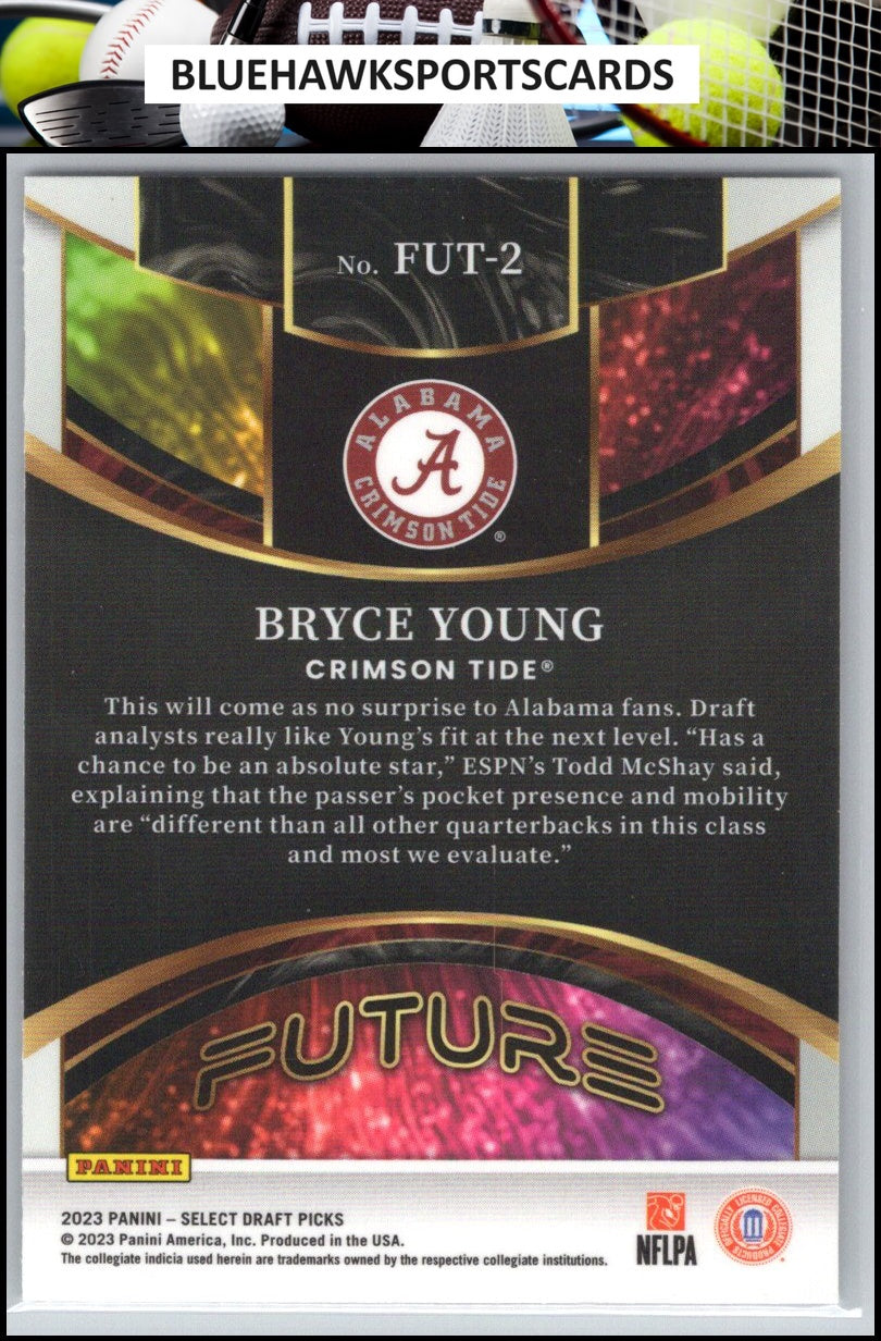 2023 Panini Select Draft Picks #FUT-2 Bryce Young Future