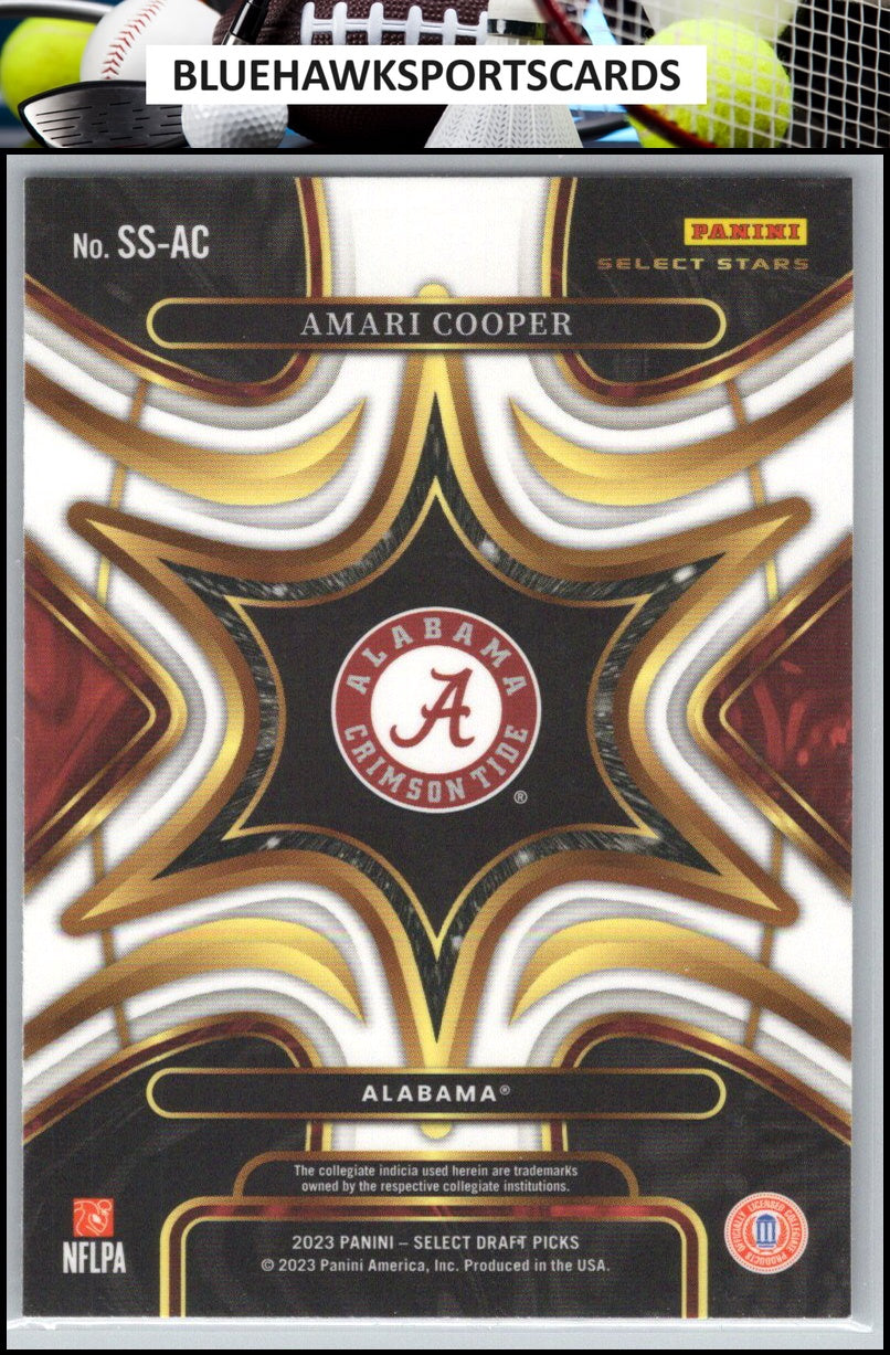 2023 Panini Select Draft Picks #SS-AC Amari Cooper Select Stars