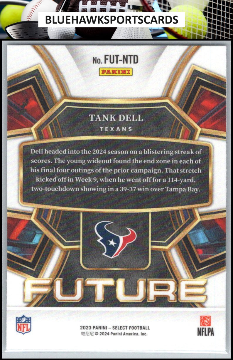 2023 Panini Select #FUT-NTD Tank Dell Future