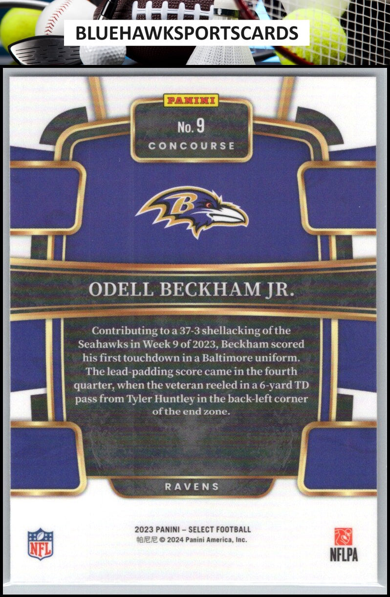 2023 Panini Select #9 Odell Beckham Jr.