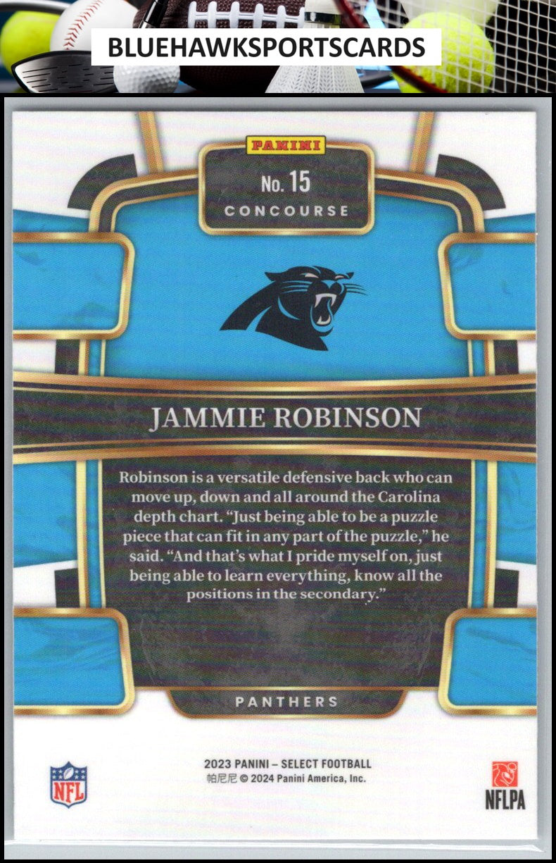 2023 Panini Select #15 Jammie Robinson