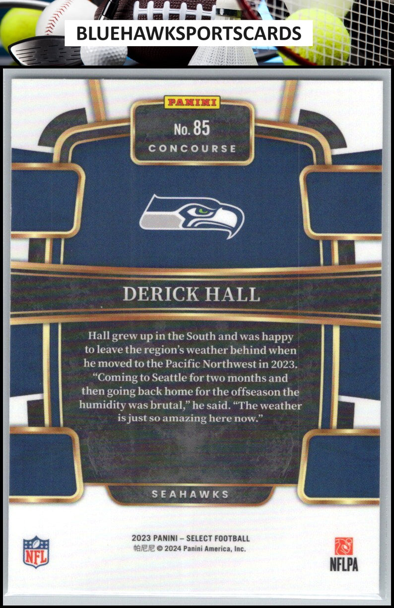 2023 Panini Select #85 Derick Hall