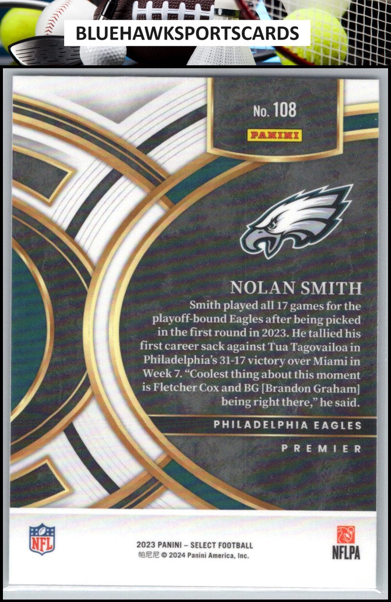2023 Panini Select #108 Nolan Smith