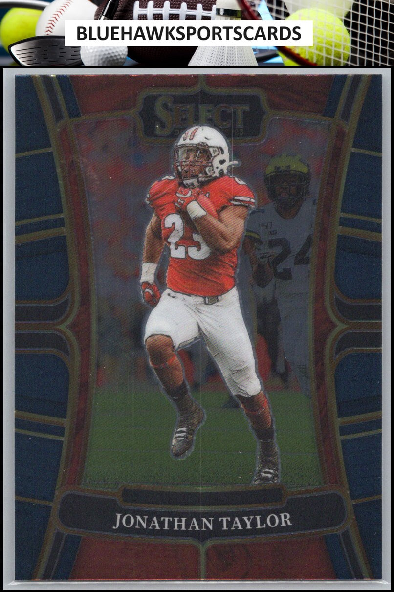 2023 Panini Select Draft Picks #46 Jonathan Taylor Blue Retail