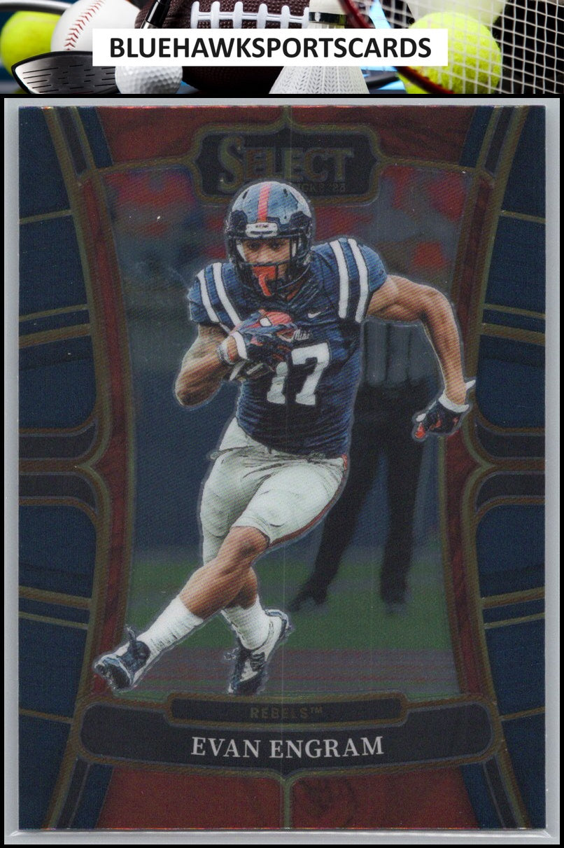 2023 Panini Select Draft Picks #74 Evan Engram Blue Retail