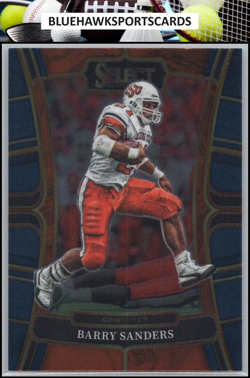 2023 Panini Select Draft Picks #79 Barry Sanders Blue Retail