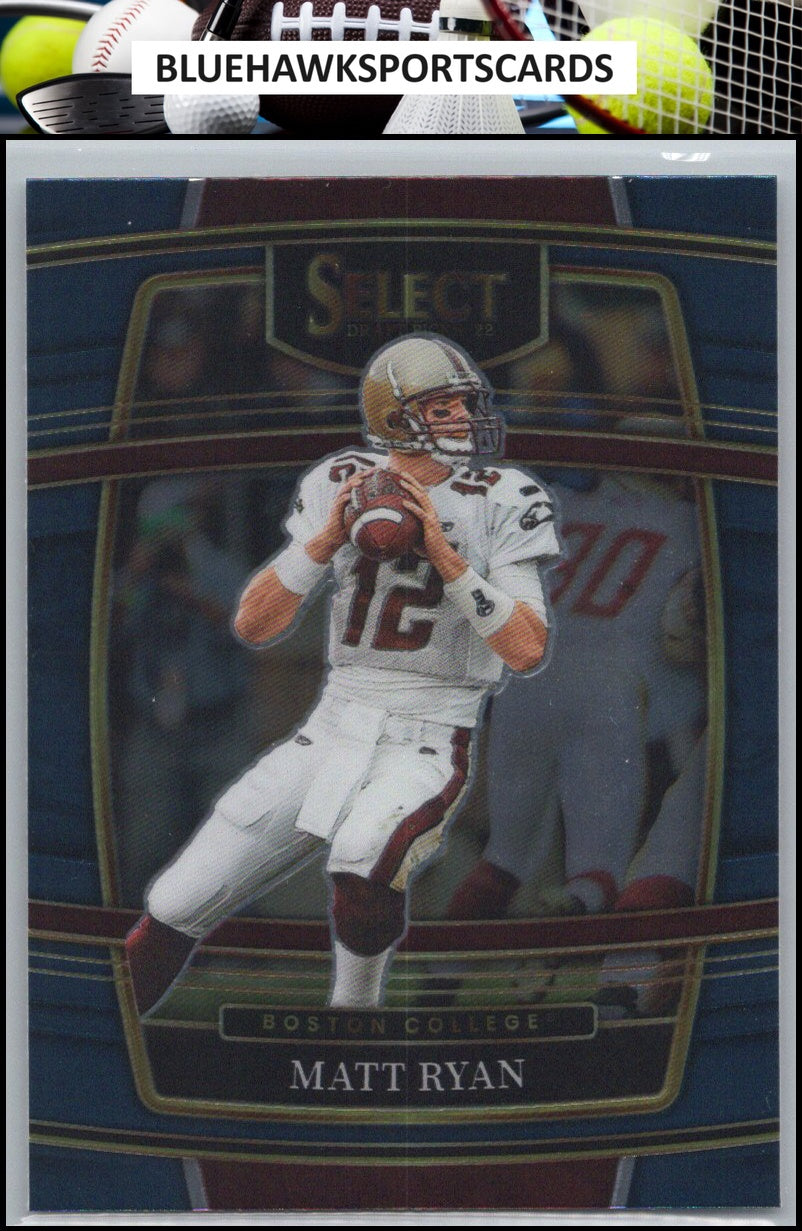 2022 Panini Select Draft Picks #78 Matt Ryan Blue (Retail Base)