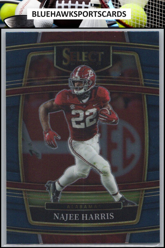 2022 Panini Select Draft Picks #88 Najee Harris Blue (Retail Base)