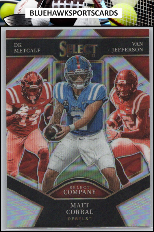 2022 Panini Select Draft Picks #SC-OLE DK Metcalf / Matt / Van Select Company