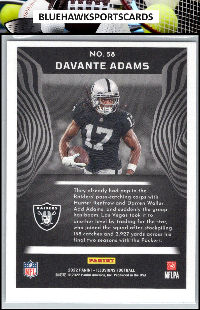 2022 Panini Illusions #57 Josh Jacobs