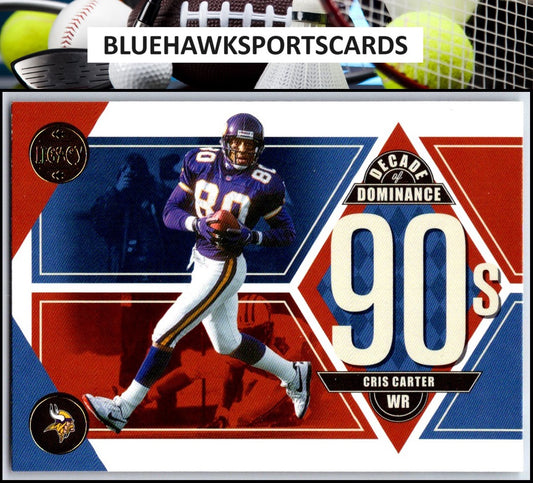 2022 Panini Legacy #DD-4 Cris Carter Decade of Dominance