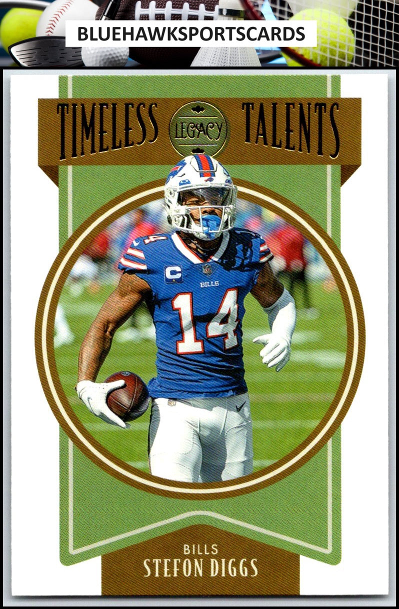 2022 Panini Legacy #TT-9 Stefon Diggs Timeless Talents